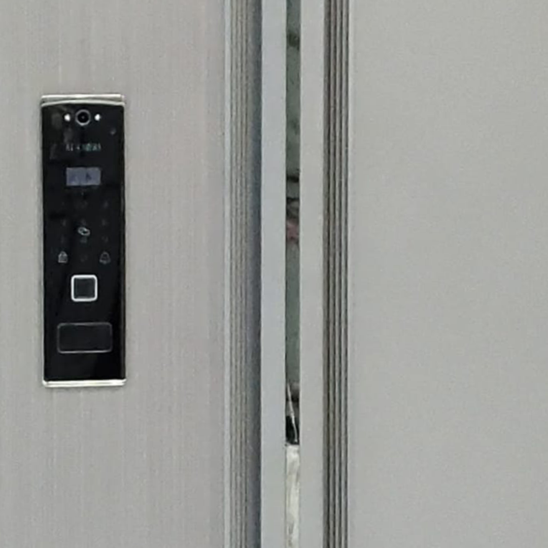 Thumbnail image showing various circular door material samples in different colors